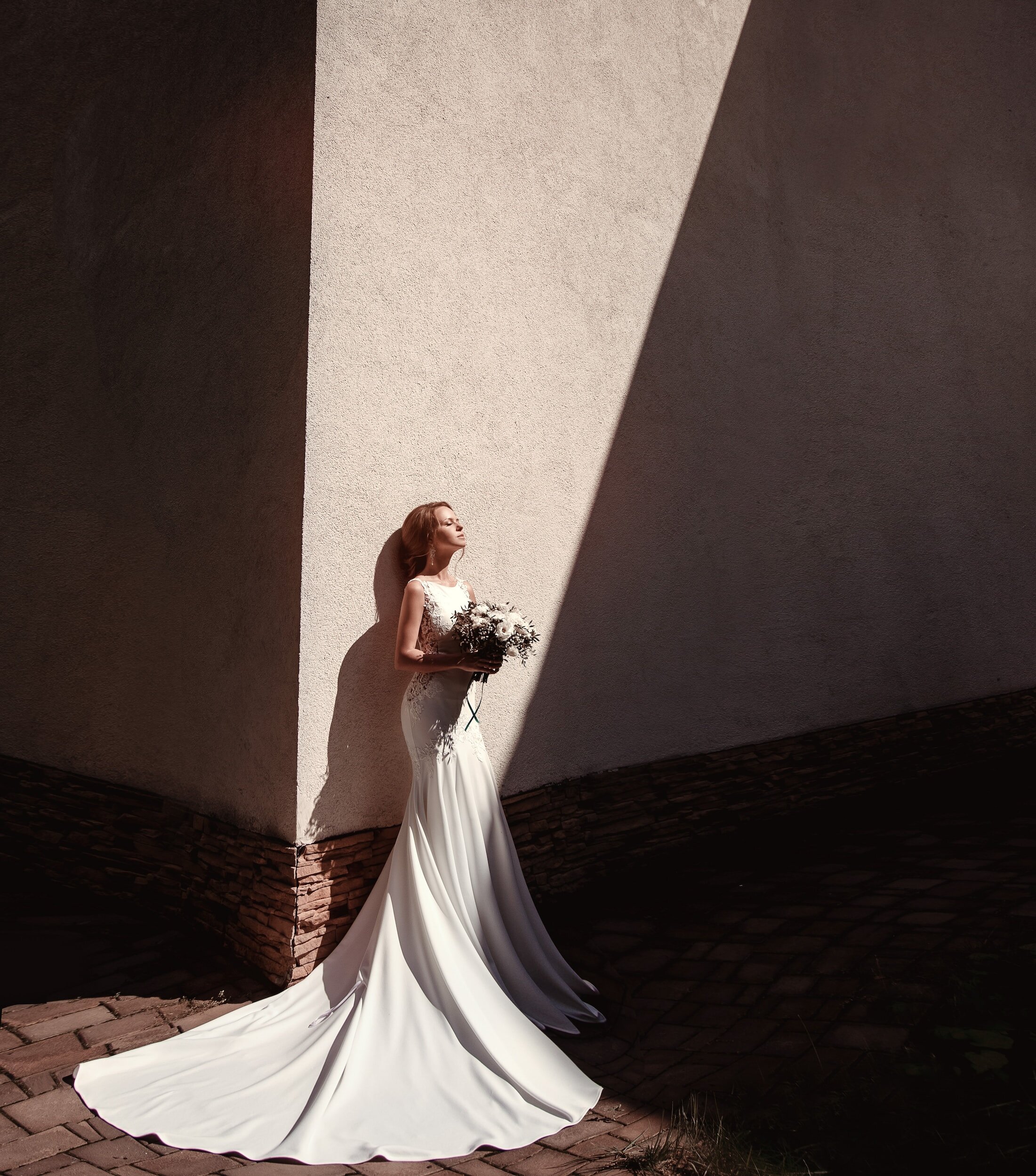 The art of posing for wedding film